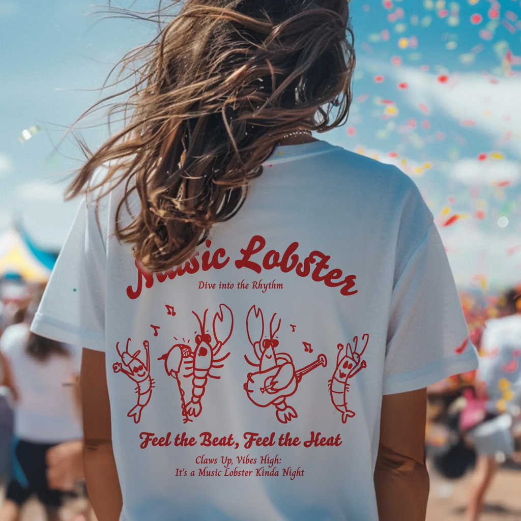 T-Shirt "Music Lobster" -