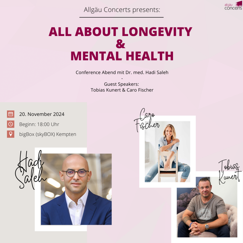 All about Longevity & Mental Health | Allgäu Concerts