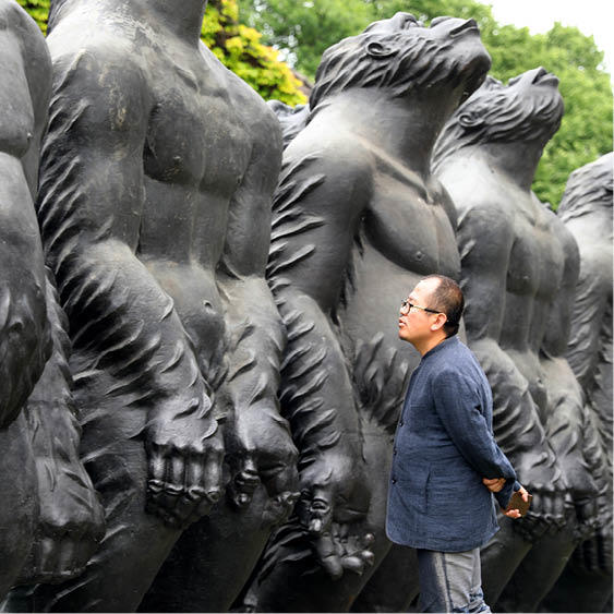 Monumentale Affen auf der Mönckebergstraße | Hamburger Abendblatt