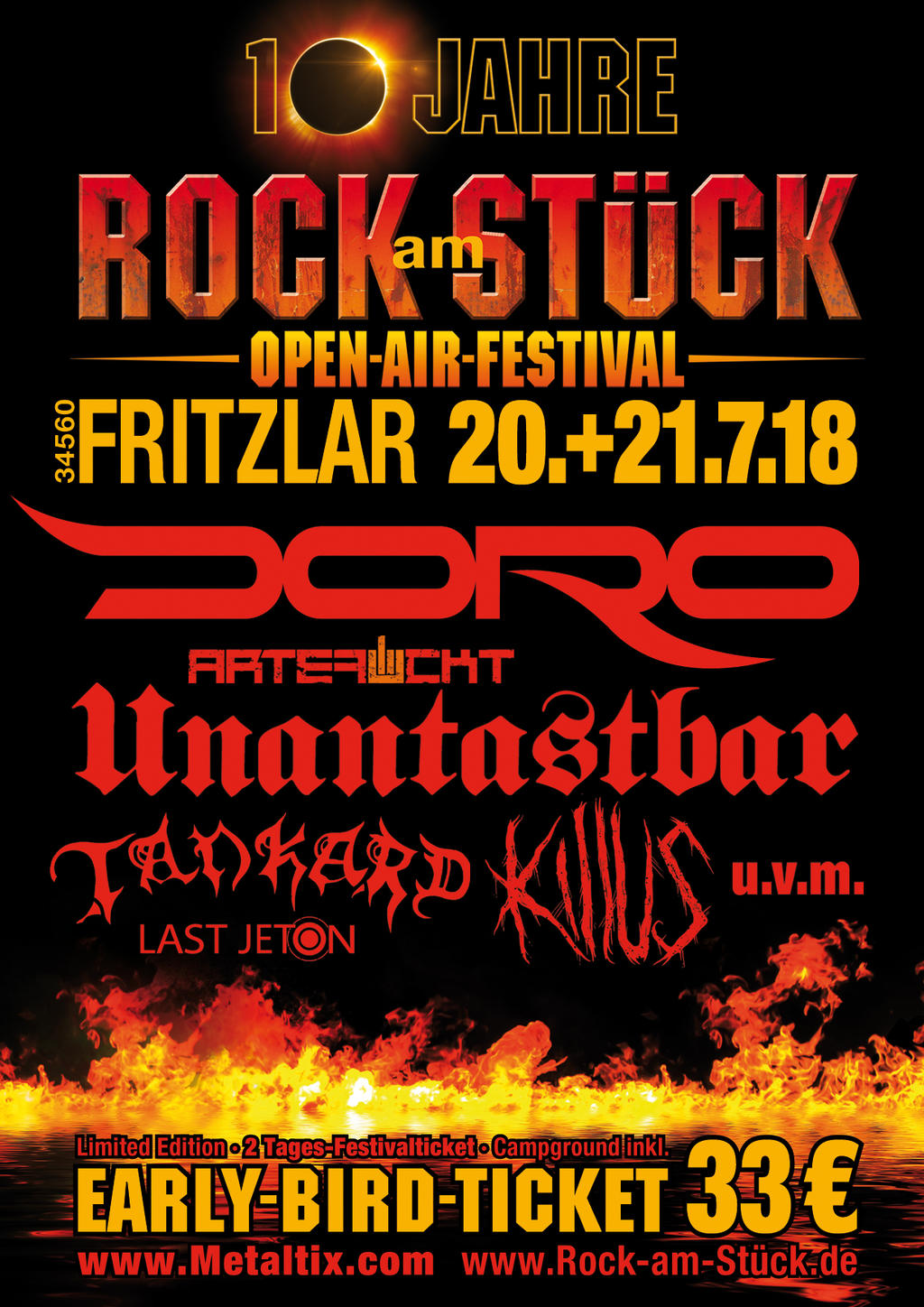 ROCK AM STÜCK 2018 | www.metaltix.com