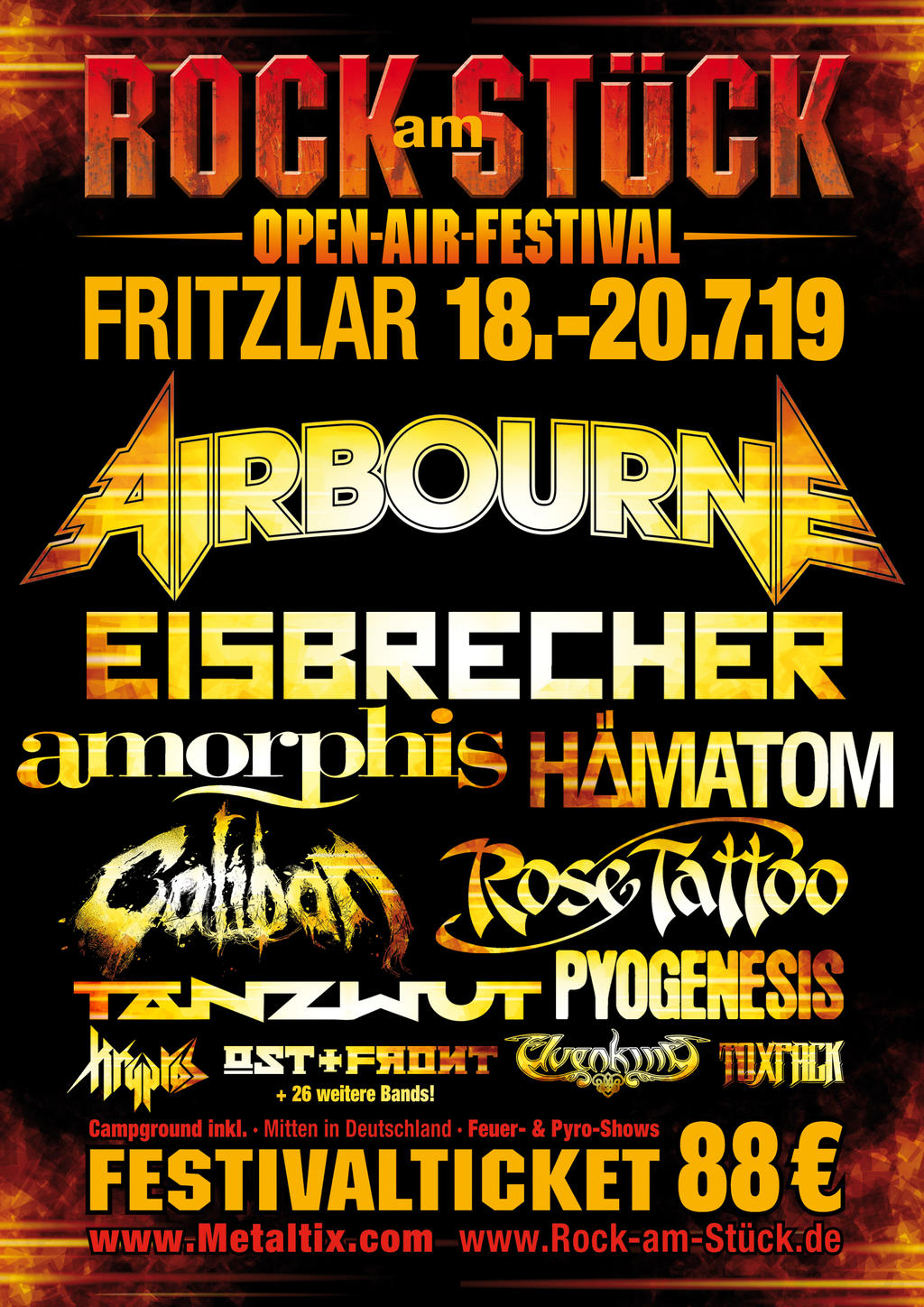 ROCK AM STÜCK 2019 | www.metaltix.com