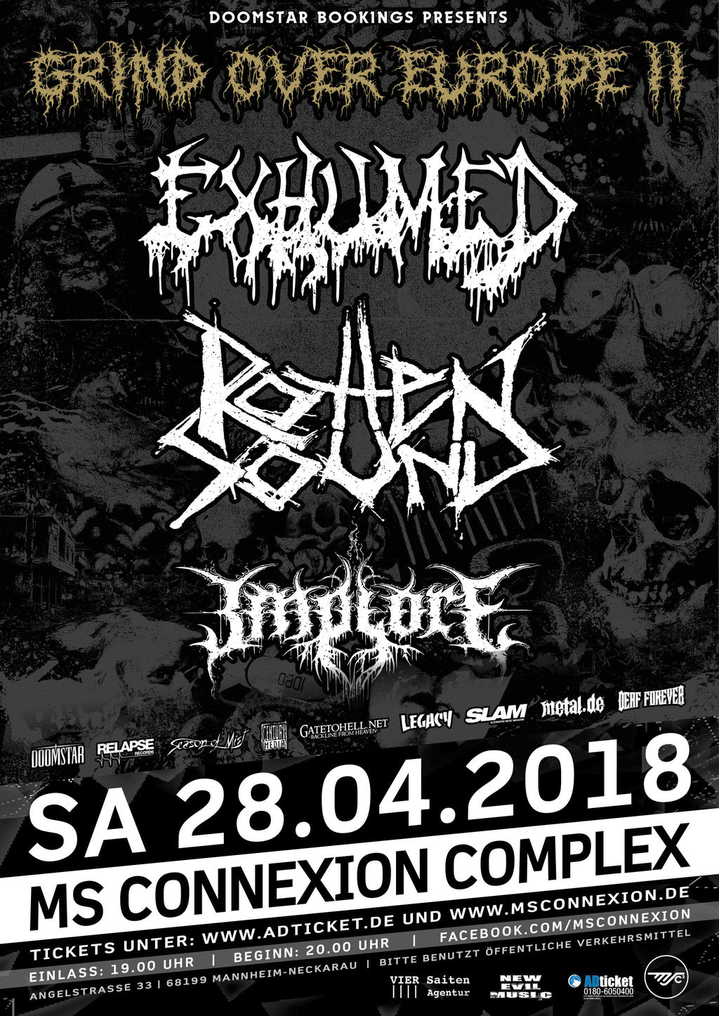 EXHUMED 2018  | www.metaltix.com