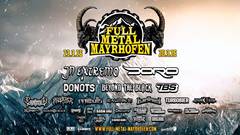 Das lauteste Metal-Festival der Alpen meldet sich zurück – noch wilder, noch härter, noch legendärer.