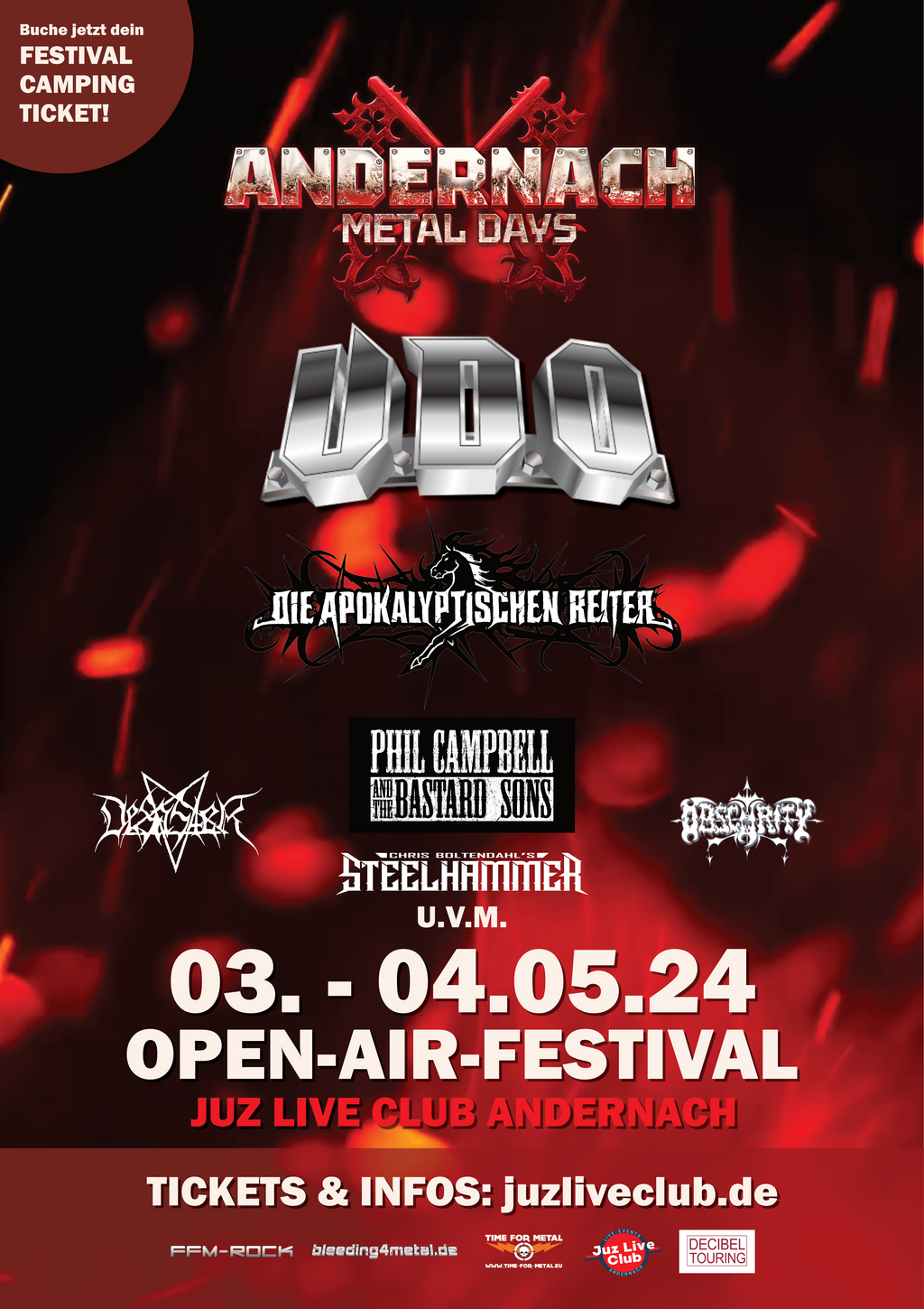 ANDERNACH METAL DAYS  | www.metaltix.com
