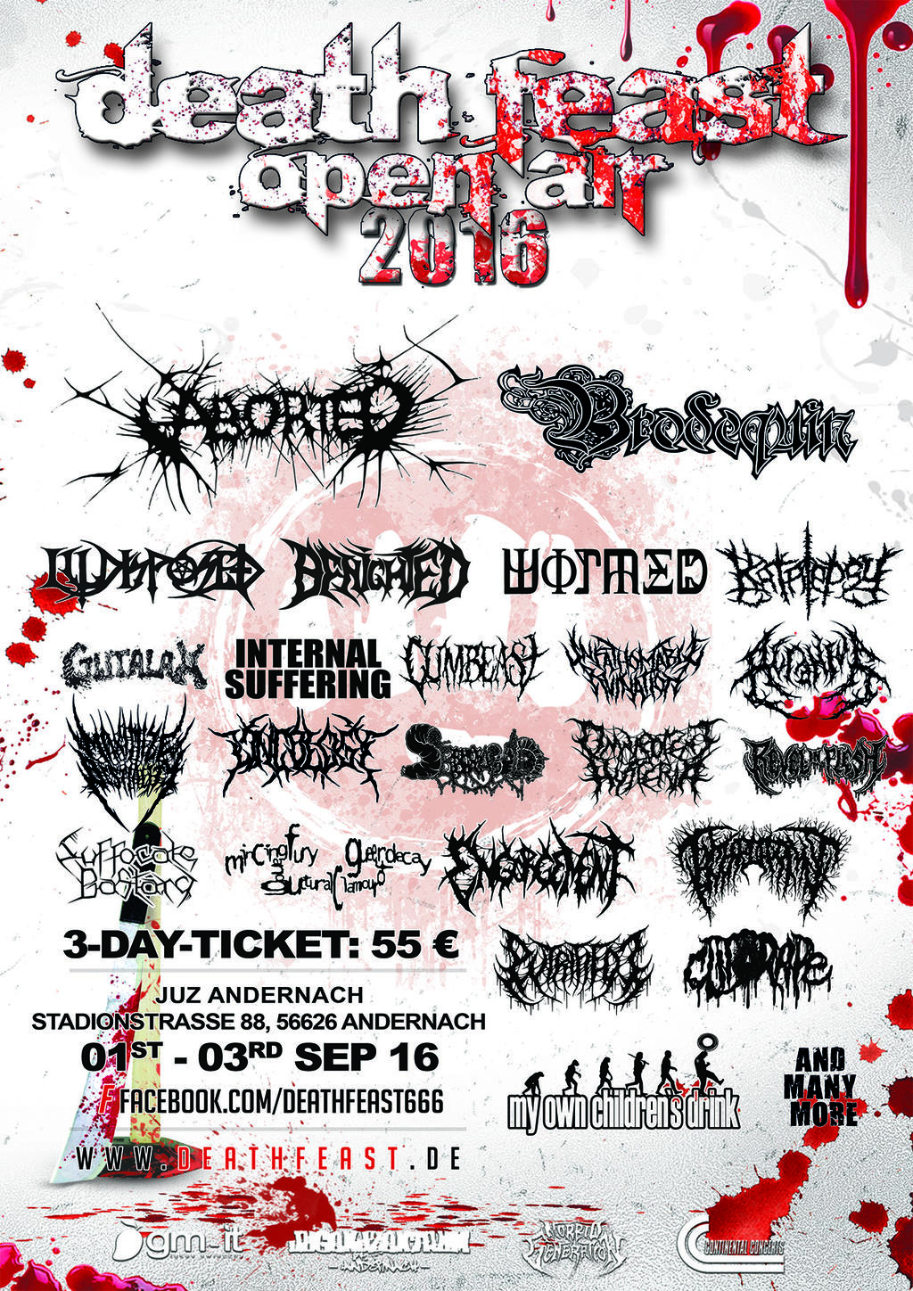 DEATHFEAST OPEN AIR 2016 | www.metaltix.com