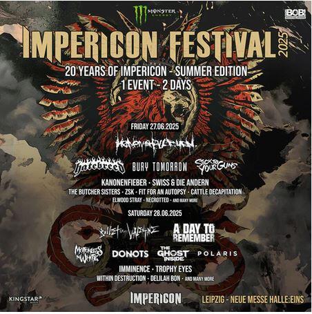IMPERICON FESTIVAL 2025 | www.metaltix.com