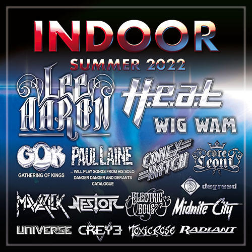 INDOOR SUMMER FESTIVAL 2022 | www.metaltix.com