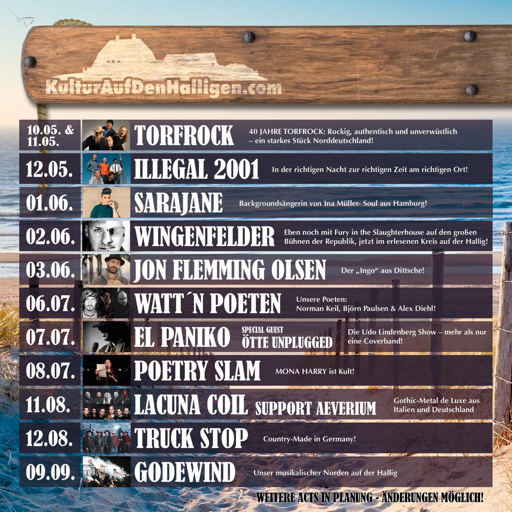 KULTUR AUF DEN HALLIGEN   | www.metaltix.com