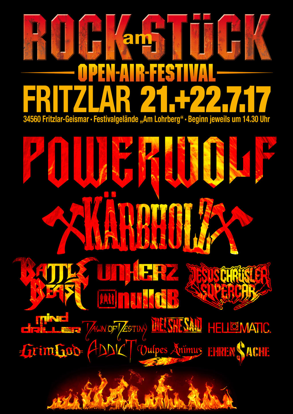 ROCK AM STÜCK 2017  | www.metaltix.com