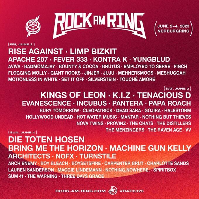 ROCK AM RING 2023  | www.metaltix.com