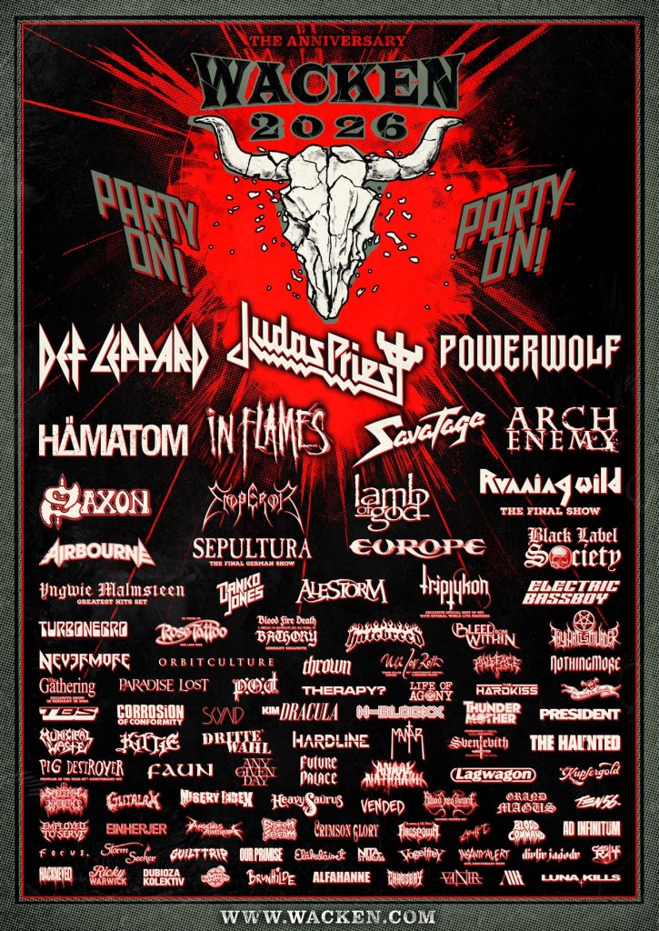 Wacken Open Air 2026 | www.metaltix.com