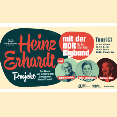 Heinz Erhardt Projekt // NDR Bigband | MuK Ticketshop