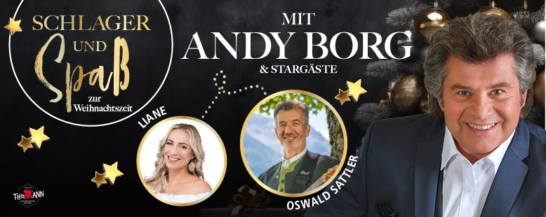 Schlager & Spaß zur Weihnachtszeit mit Andy Borg & Gästen | Schlagertickets.com