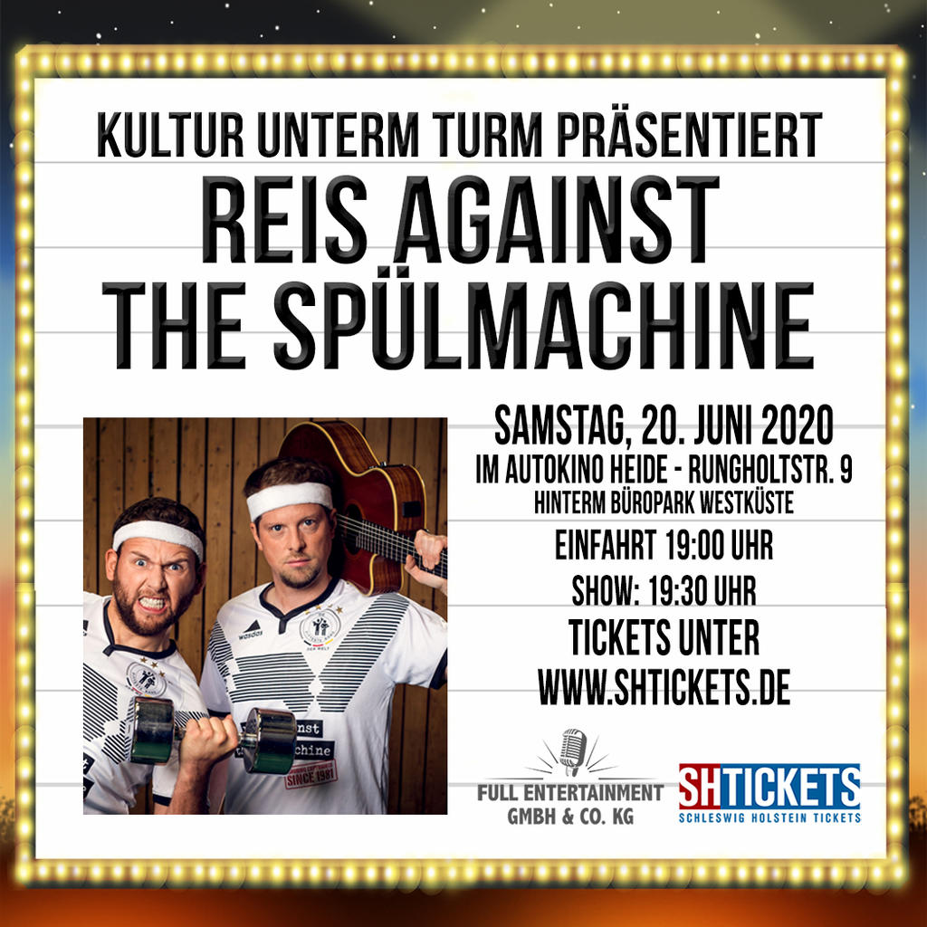 REIS AGAINST THE SPÜLMACHINE | SH-Tickets