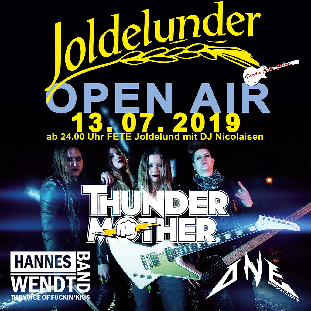 JOLDELUNDER OPEN AIR 2019 MIT THUNDERMOTHER | SH-Tickets