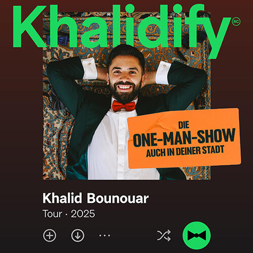 Khalid Bounouar - KHALIDIFY – Die One-Man-Show | Springmaus-Theater