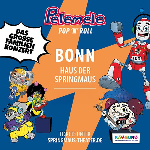 Pelemele - Pop´n´Roll | Springmaus-Theater