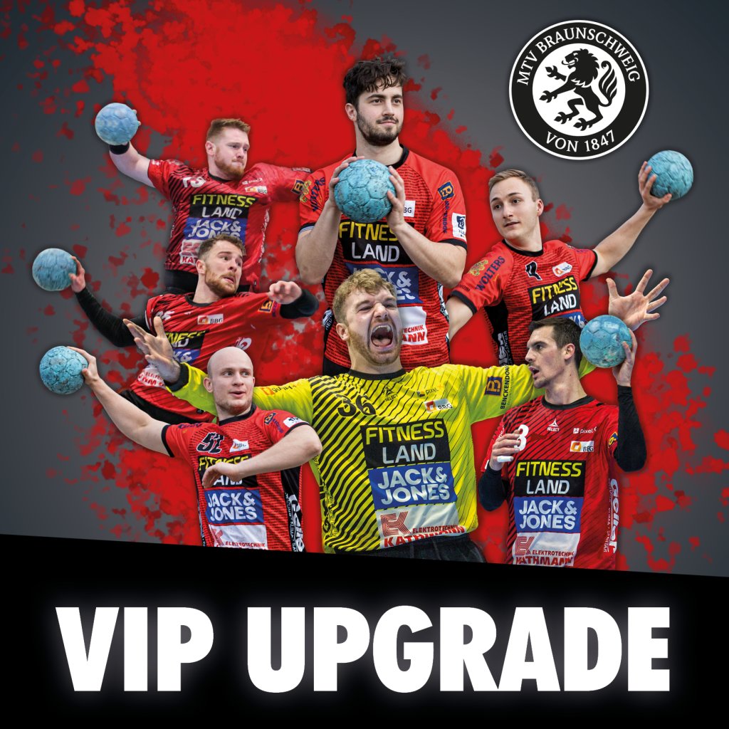 VIP-Upgrade MTV Braunschweig vs HC Eintracht Hildesheim - 