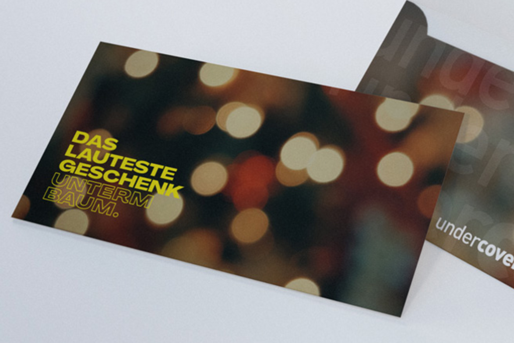 Weihnachtsverpackung laut - Das lauteste Geschenk unterm Baum