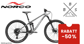Norco Fluid FS A3 grey/silver in Gr XL