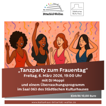 Tanzparty zum Frauentag
06.03.2026