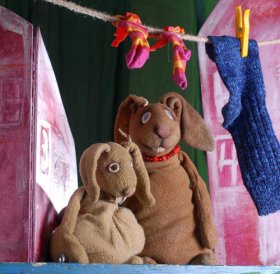 Figurentheater Petra Schuff - Der kleine Angsthase
