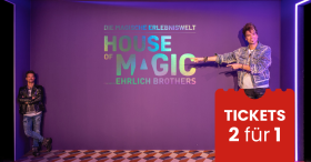 House of Magic<br>Gutschein über 2 Tickets