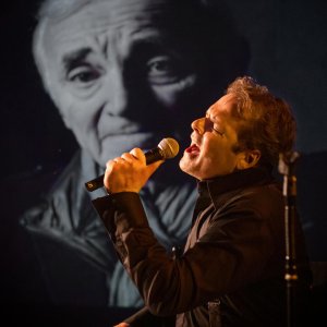 Künstlerbild von Charles Aznavour