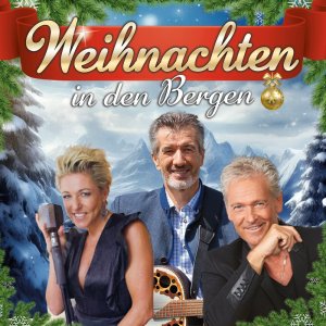 Künstlerbild von Weihnachten in den Bergen