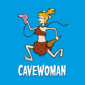 Künstlerbild von CAVEWOMAN