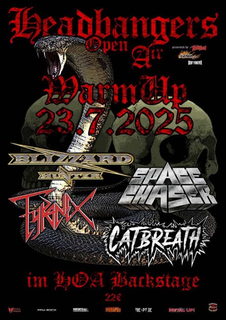 HEADBANGERS OPEN AIR - WARM UP | www.metaltix.com