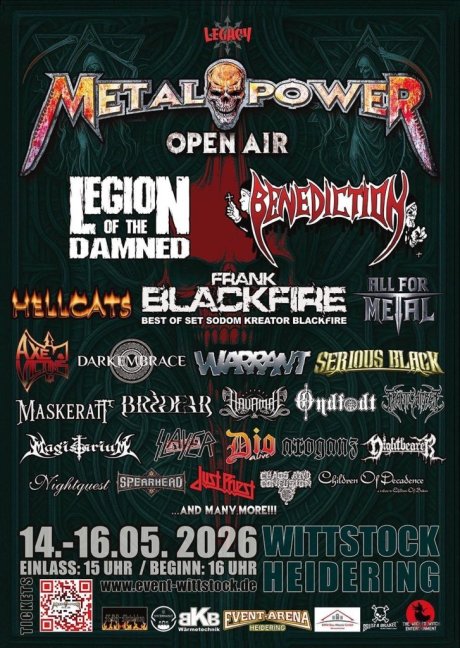 METAL POWER OPEN AIR 2026  | www.metaltix.com
