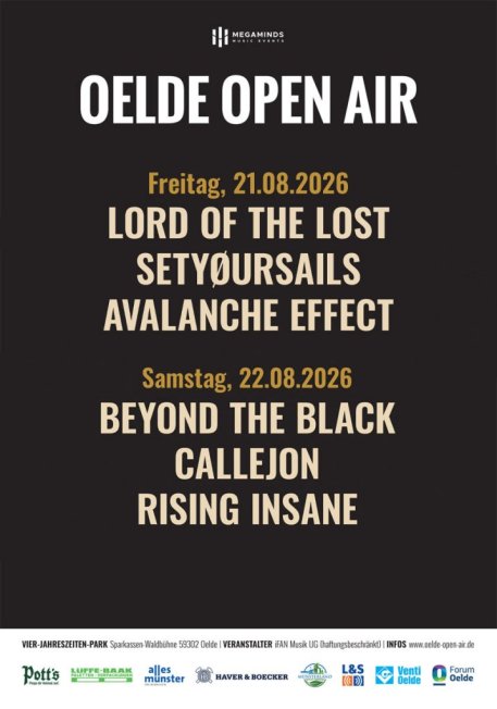 OELDE OPEN AIR 2026 | www.metaltix.com