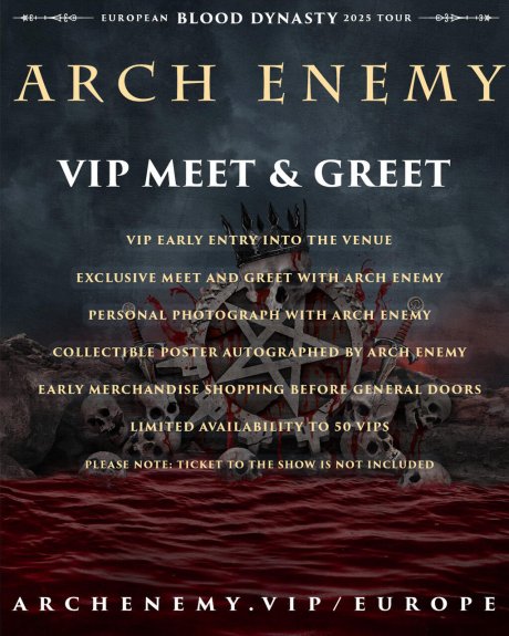 ARCH ENEMY - VIP | www.metaltix.com