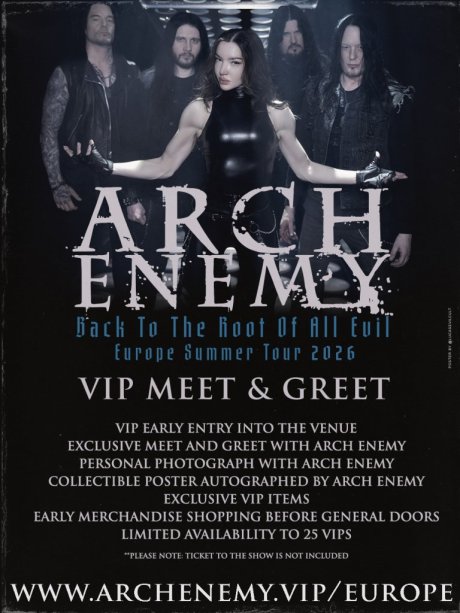ARCH ENEMY - VIP | www.metaltix.com