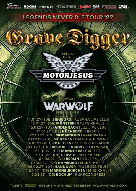 GRAVE DIGGER | www.metaltix.com