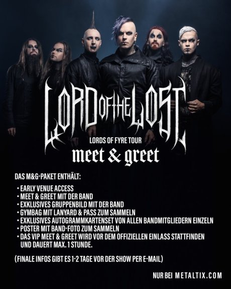 LORD OF THE LOST - VIP UPGRADE | www.metaltix.com