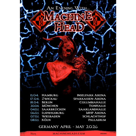 MACHINE HEAD | www.metaltix.com
