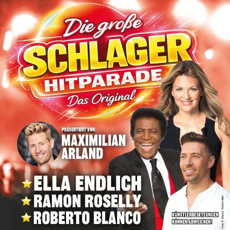 Die große Schlager Hitparade - das Original | Schlagertickets.com