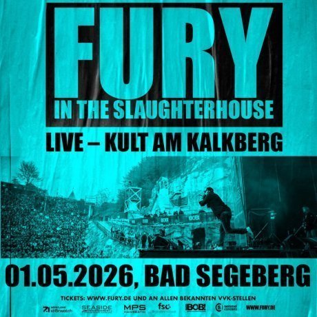 FURY IN THE SLAUGHTERHOUSE | SH-Tickets