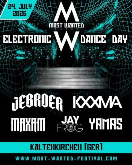 MOST WANTED 2026 - ELECTRONIC DANCE DAY | SH-Tickets
