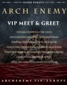 ARCH ENEMY - VIP Upgrade • 23.10.2025 • Lyon